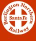 Burlington Northern Santa Fe Railroad logo