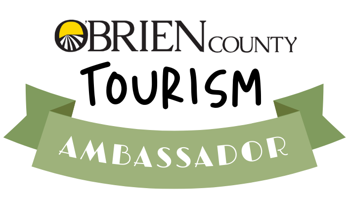 O'Brien County Tourism Ambassador Program logo